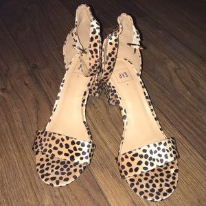 Opened Toed Mini Heels